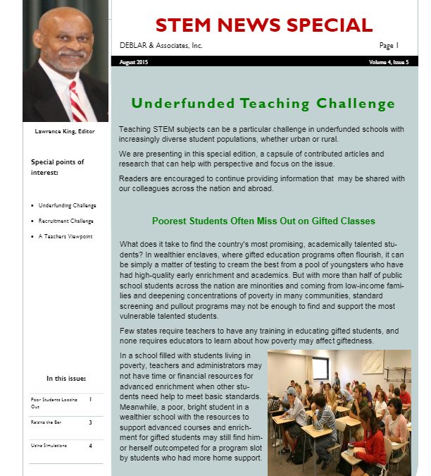 2015 STEM NEWS Special Aug