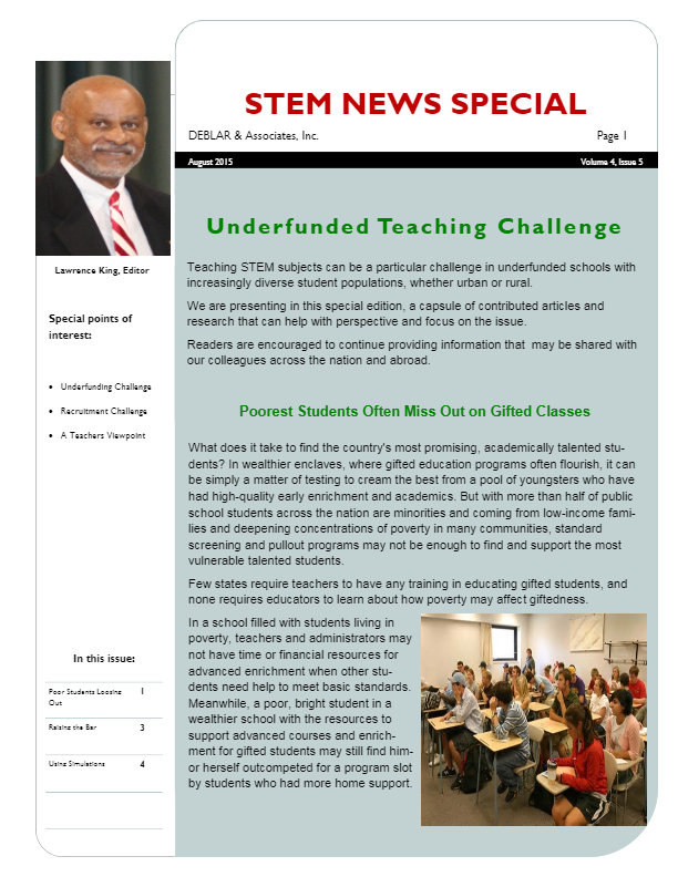 2015 STEM NEWS Special Aug