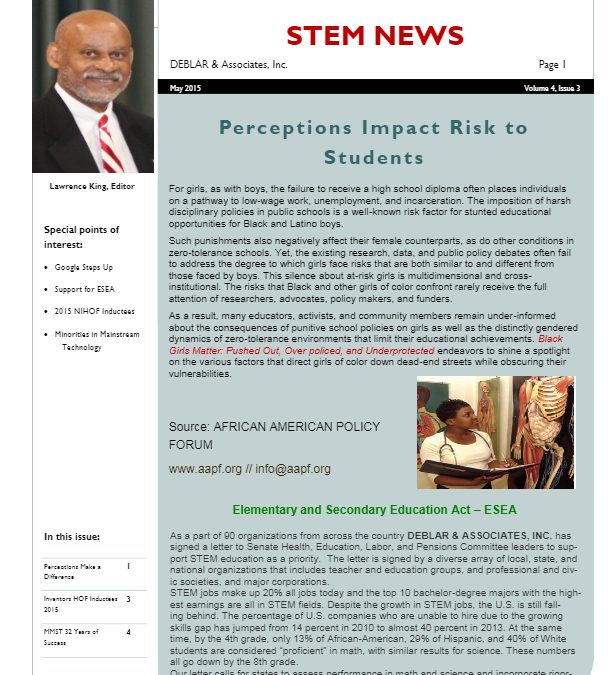 2015 STEM NEWS Vol 4 Issue 3