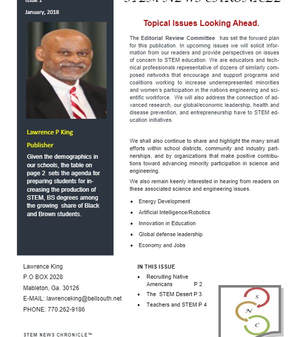 2018 STEM NEWS Vol 7 Issue 1