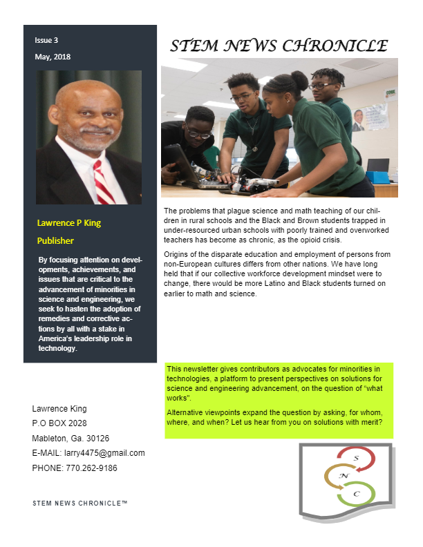 2018 STEM NEWS Vol 7 Issue 3
