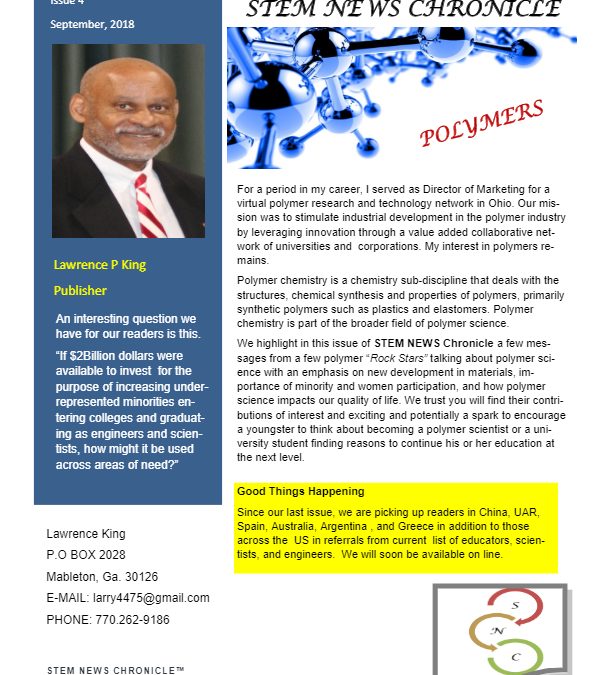 2018 STEM NEWS Vol 7 Issue 4