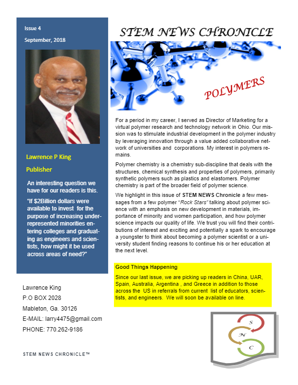 2018 STEM NEWS Vol 7 Issue 4
