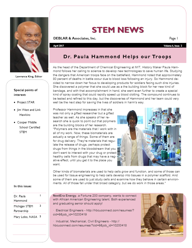 2017 STEM NEWS Vol 6 Issue 2