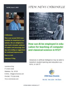 2024 STEM News Vol 13 Issue 2 – Teaching with AI