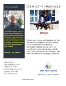 2024 STEM News Vol 13 Issue 4 – Drones